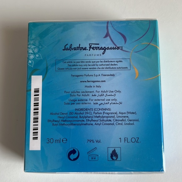 New.Salvatore Feragamo. Incanto charms. Eau de Toilette- Natural Spray. 30ml - Picture 2 of 6